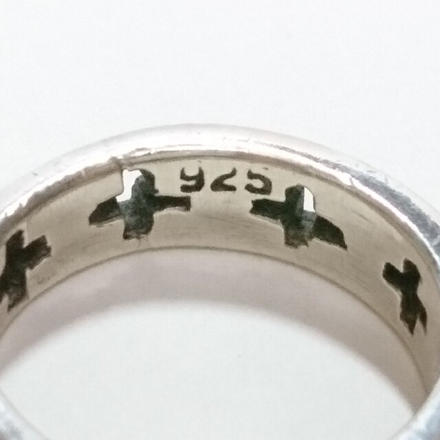 ［6号］シルバーリング 925 指輪 十字架 クロス レディースのアクセサリー(リング(指輪))の商品写真