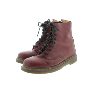 ドクターマーチン(Dr.Martens)のDr.Martens ドクターマーチン ブーツ -(25cm位) 赤系 【古着】【中古】(ブーツ)