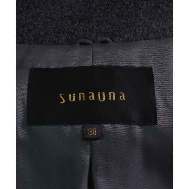 SunaUna(スーナウーナ)のSunaUna スーナウーナ コート（その他） 38(M位) グレー 【古着】【中古】 レディースのジャケット/アウター(その他)の商品写真