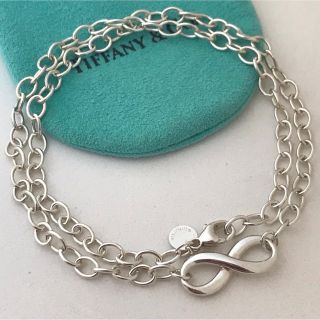 Tiffany & Co. - Tiffany エナメル ブルー インフィニティ ダブル ...