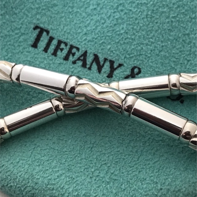 Tiffany & Co. - Tiffany アズティックジグザグネックレス希少美品