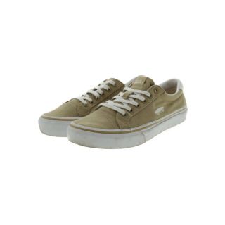 ヴァンズ(VANS)のVANS バンズ スニーカー 23.5cm ベージュ系x白 【古着】【中古】(スニーカー)