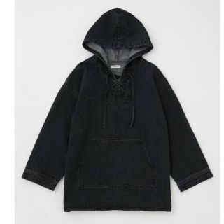 マウジー(moussy)のMOUSSY DENIM MEXICAN PARKA ワンピース(パーカー)