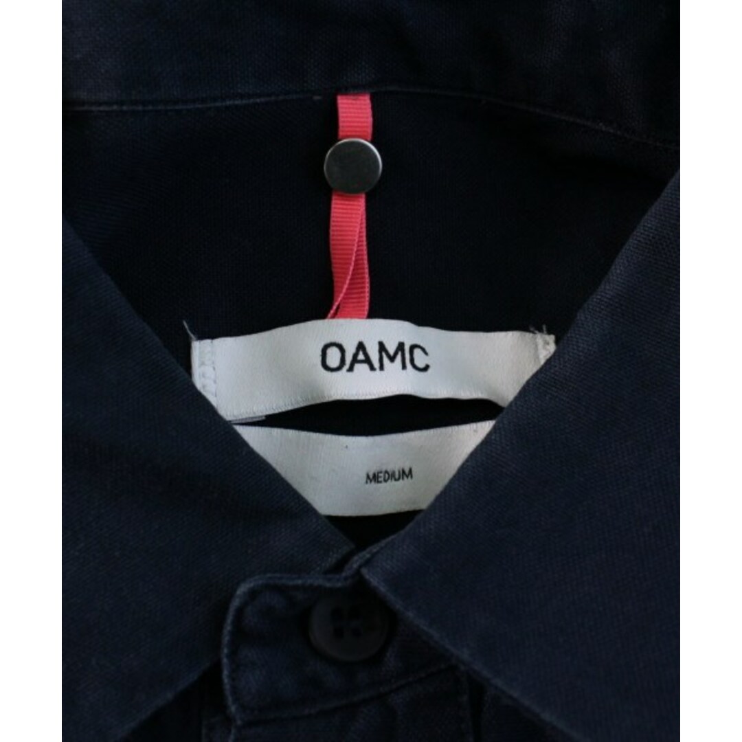 OAMC - OAMC オーエーエムシー カジュアルシャツ M 紺 【古着】【中古 ...