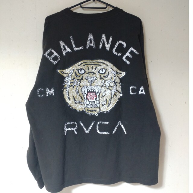 RVCA(ルーカ)のRVCA/ルーカ ドロップショルダー バックプリントロンT メンズのトップス(Tシャツ/カットソー(七分/長袖))の商品写真