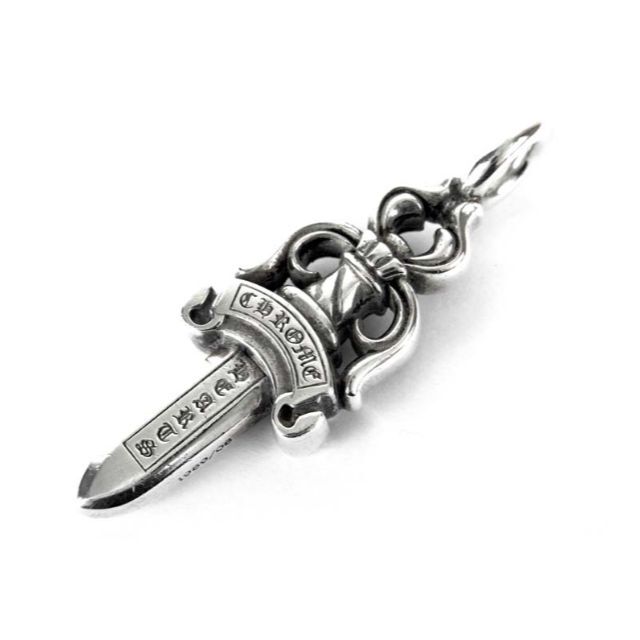 CHROME HEARTS クロムハーツ（原本無） ペンダントトップ DOUBLE DAGGER ダブルダガー ペンダント シルバー系