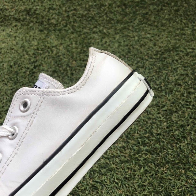 CONVERSE(コンバース)の美品22.5 converse コンバース レザー オールスターHT887 レディースの靴/シューズ(スニーカー)の商品写真