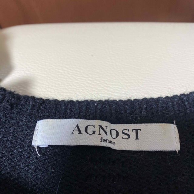 AGNOST(アグノスト)のファーカーディガン レディースのトップス(カーディガン)の商品写真