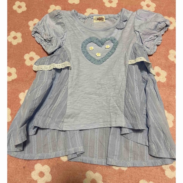 Souris(スーリー)のスーリー 半袖Tシャツ 110 キッズ/ベビー/マタニティのキッズ服女の子用(90cm~)(Tシャツ/カットソー)の商品写真