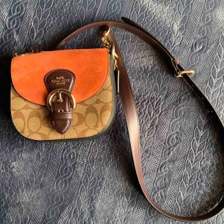 コーチ(COACH)の【超美品】coachショルダーバッグ(ショルダーバッグ)