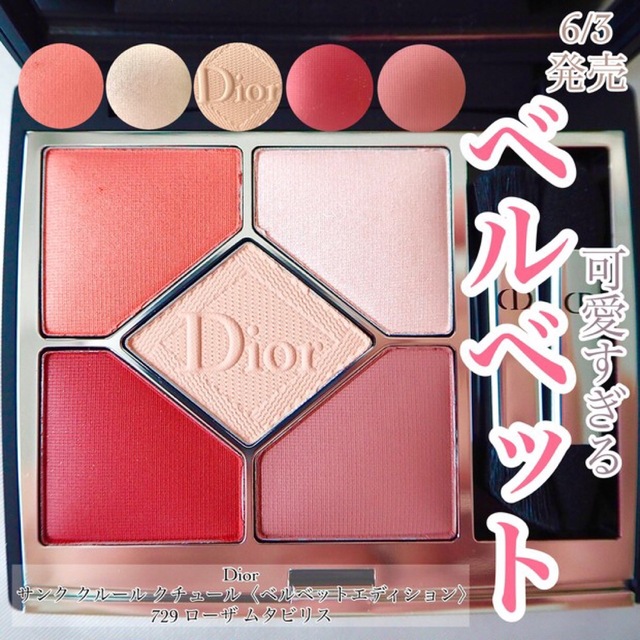 Christian Dior - 限定色廃盤品 Dior サンク クルール クチュール 729 ...