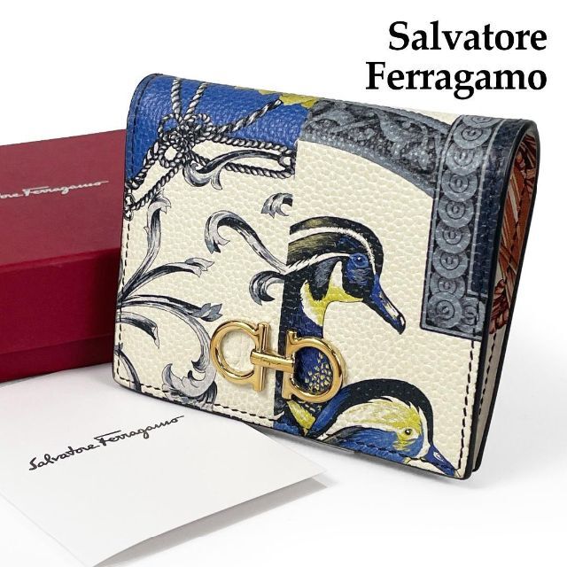 Salvatore Ferragamo サルヴァトーレ フェラガモ 二つ折り財布 - 折り財布