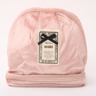スナイデル(SNIDEL)のsnidel/ピンクのベロアポーチ(ポーチ)