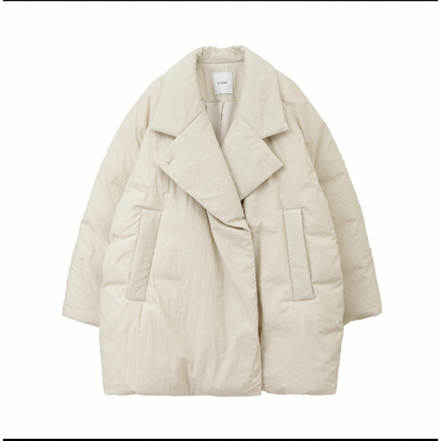 CLANE/クラネ/ COCOON SHORT DOWN COAT