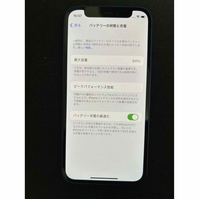 アップル iPhone12 mini 256GB ブルー simフリー 6