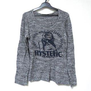 ヒステリックグラマー(HYSTERIC GLAMOUR)のヒステリックグラマー 長袖セーター F美品 (ニット/セーター)