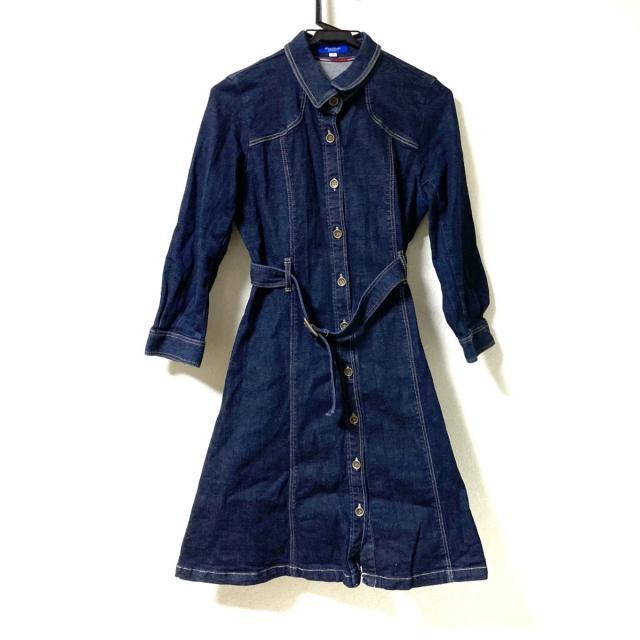 完売品 美品◎ ブルーレーベルクレストブリッジ リバーシブル ロング ...