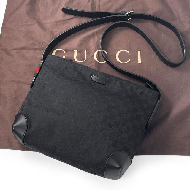 高価値】 GUCCI ☆美品☆グッチ - Gucci ショルダーバッグ 黒 シェリー