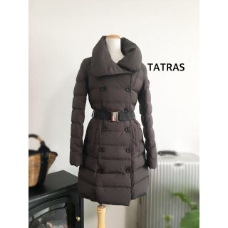 タトラス(TATRAS)のTATRAS ダブルボタンロングダウンコート(ダウンコート)