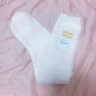 ジェラートピケ(gelato pique)の新品未使用♡gelato piqueのもこもこ靴下(ルームウェア)