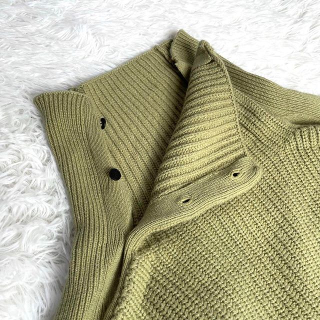 『TOGA PULLA 』Rib knit highneck pullover