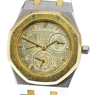 オーデマピゲ(AUDEMARS PIGUET)のオーデマ・ピゲ AUDEMARS PIGUET 25730SA ロイヤルオーク デュアルタイム YGコンビ 自動巻き メンズ 訳あり 箱付き_710360【中古】(腕時計(アナログ))