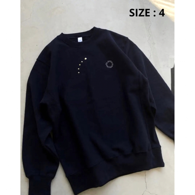 年末のプロモーション大特価！ old folk house sweatshirt ネイビー