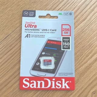 サンディスク(SanDisk)のマイクロSDカード　256GB(その他)