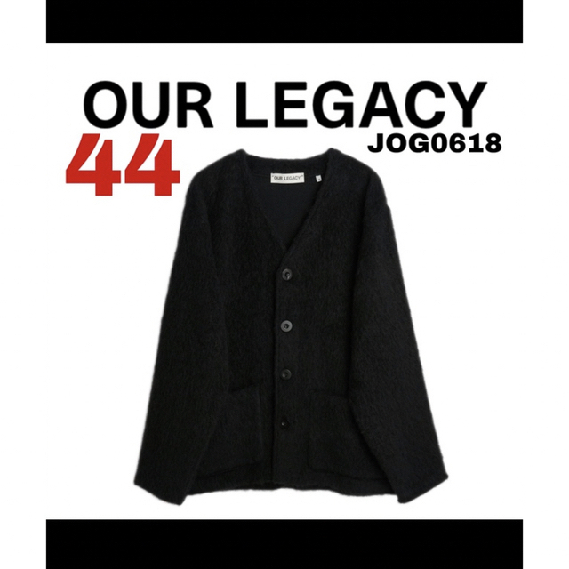 プラダOUR LEGACY BLACK MOHAIR CARDIGAN