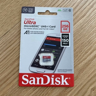 サンディスク(SanDisk)のマイクロSDカード　256GB(その他)