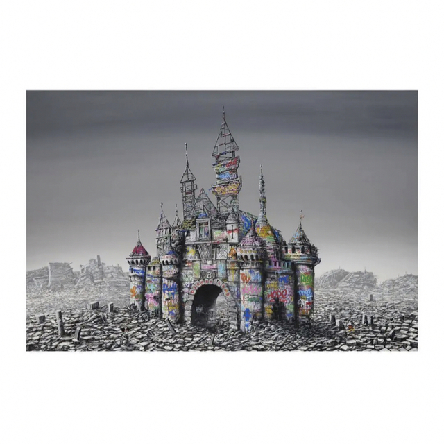 珍しい 【送料無料】Ruined Dismayland 絵画+タペストリー 珍しい 【送料無料】Ruined Dismayland 絵画+タペストリー