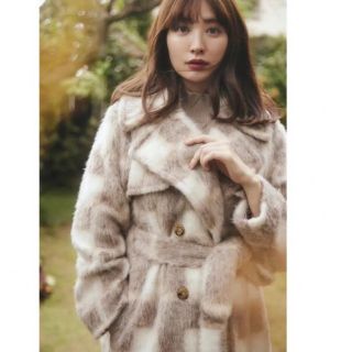 Her lip to - herlipto Odette Wool-Blend Coat (wht m)の通販 by
