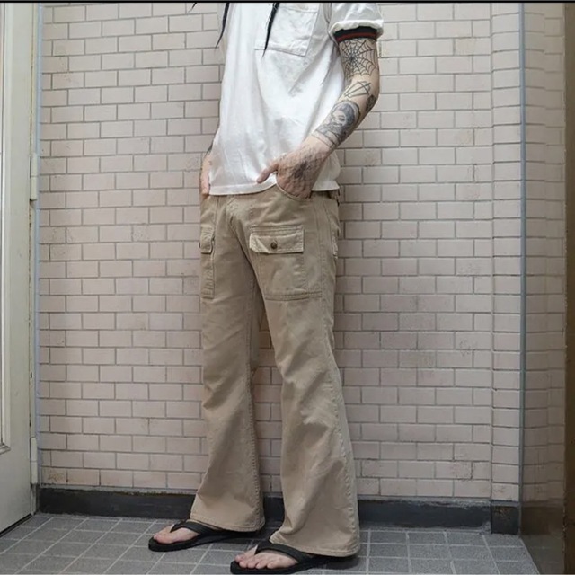 70s LEVI'S 676 "BIG E" Bush Pants  フレア