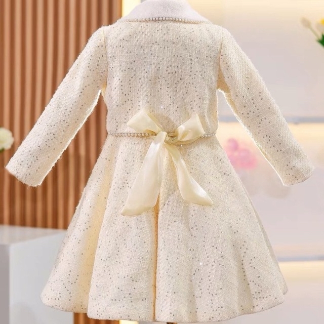 sale110cm♥白ツイード フォーマルスーツセットアップ♥入学式卒 sale110cm♥白ツイード フォーマルスーツセットアップ♥入学式卒