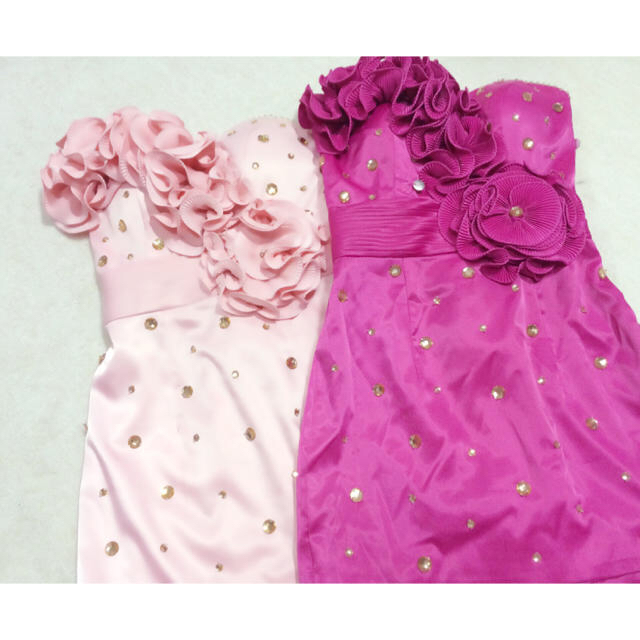 VanessaHeart ♡ 濃いピンク レディースのフォーマル/ドレス(ナイトドレス)の商品写真