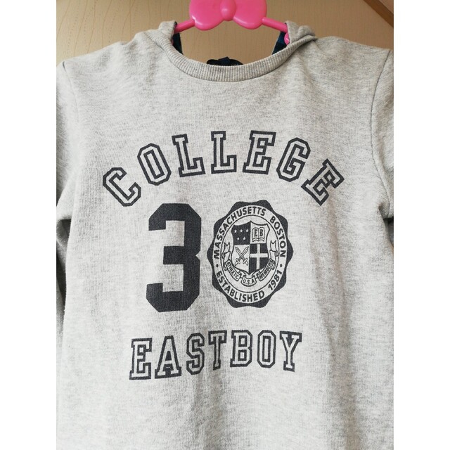 EASTBOY(イーストボーイ)のイーストボーイトレーナー　140　女の子 キッズ/ベビー/マタニティのキッズ服女の子用(90cm~)(Tシャツ/カットソー)の商品写真