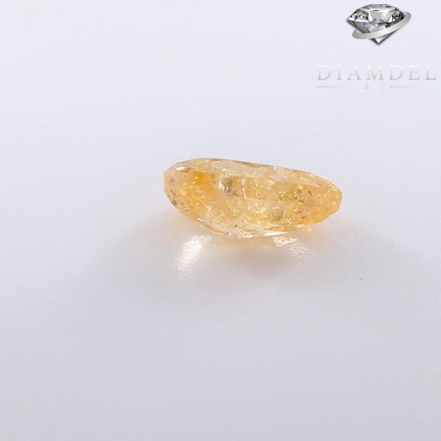 イェローダイヤモンドルース/ F.O.YELLOW/ 0.441 ct.-