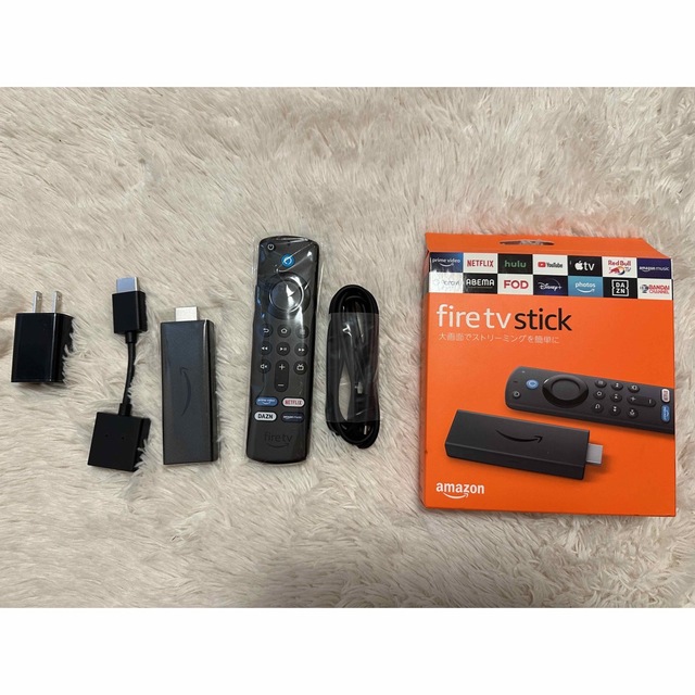 Fire TV Stick Alexa対応音声認識リモコン付 スマホ/家電/カメラのテレビ/映像機器(映像用ケーブル)の商品写真