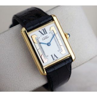 カルティエ(Cartier)の専用 美品 カルティエ マスト タンク スリーカラーゴールド ローマン LM(腕時計(アナログ))