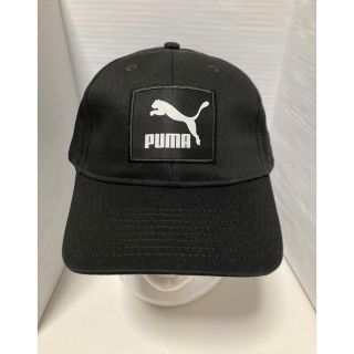 プーマ(PUMA)の新品未使用！PUMA プーマキャップ　ブラック(キャップ)