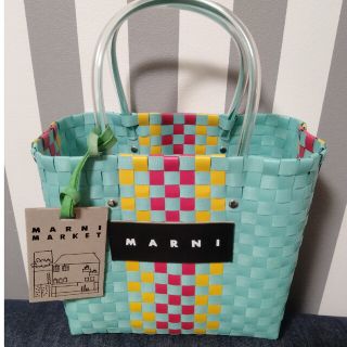 Marni - 新品 MARNI マルニ マーケット スモールテックウールバッグ