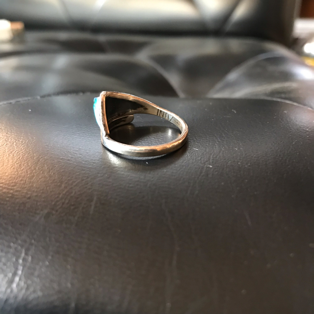 ズニ族のリング  11号 オパール レディースのアクセサリー(リング(指輪))の商品写真