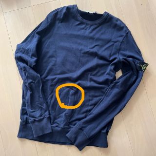 ストーンアイランド(STONE ISLAND)のSTONEISLAND ネイビートップス(スウェット)