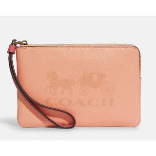 コーチ(COACH)の値下げ! 新品タグ付き コーチ ストラップ ポーチ(ポーチ)