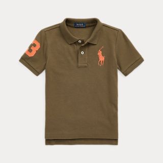 ラルフローレン(Ralph Lauren)の6t120cm 半袖　BPポロシャツ　ラルフローレン  カーキ(Tシャツ/カットソー)