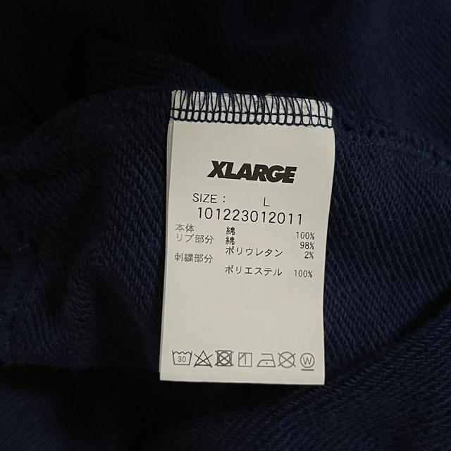 最大56％オフ！ XLARGE エクストララージ スウェット L パイルロゴ