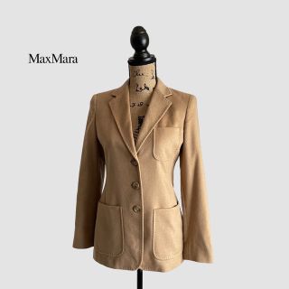 マックスマーラ(Max Mara)のMax Maraジャケット キャメル& 自由区 ワンピースレース(テーラードジャケット)