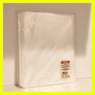 ムジルシリョウヒン(MUJI (無印良品))の無印良品　ポリプロピレン　リフィールクリアポケットA4・30穴　未使用80枚(ファイル/バインダー)