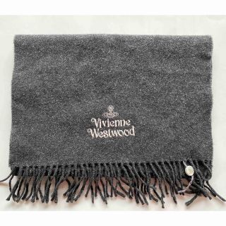 ヴィヴィアンウエストウッド(Vivienne Westwood)のVivienne Westwood マフラー　黒　新品未使用(マフラー/ショール)