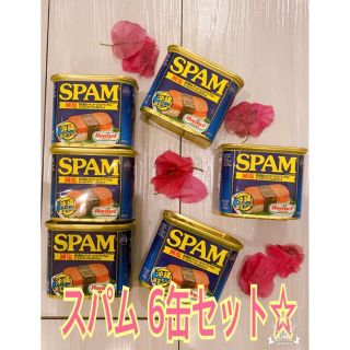 ★新品★人気★沖縄 スパム SPAM お土産 減塩 6缶 ランチョミート (缶詰/瓶詰)